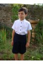 Enfant d'honneur garçon bleu et blanc