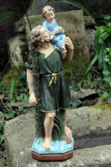 Statue de saint Christophe