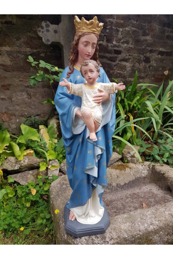 Statue ancienne Sainte Vierge