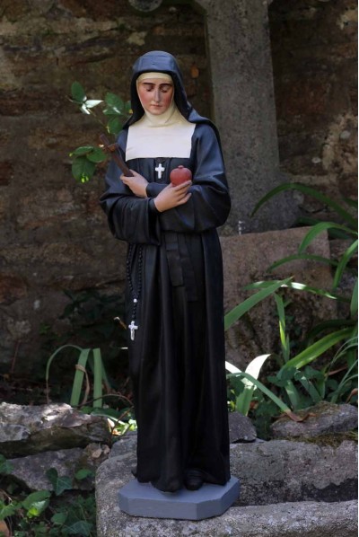 Platre statue Ste Marguerite