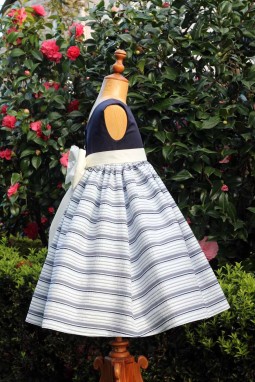Robe de cortège bi-couleur Suzanne