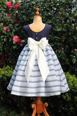 Robe de cortège bi-couleur Suzanne