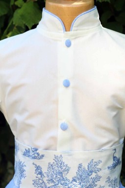 vetement mariage toile de jouy
