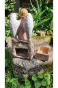 Petit ange quêteur avec tiroir 32 cm X 15 cm