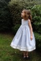 Robe de cortège et boléro chic enfant