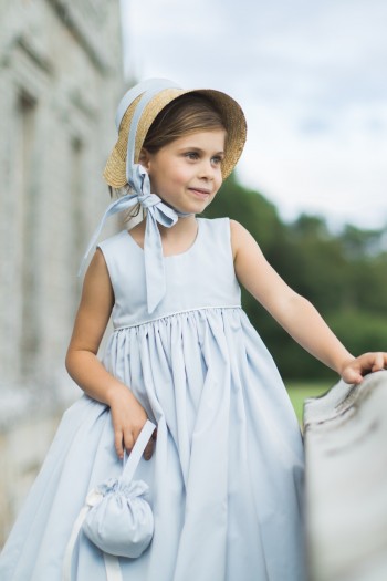 Robe de cortège et boléro chic enfant