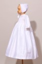 Robe de baptême en soie sauvage Constance