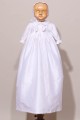 Robe traditionnelle de baptême en soie Maellys