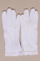 Gants blancs de luxe 3 nervures, cérémonie enfant