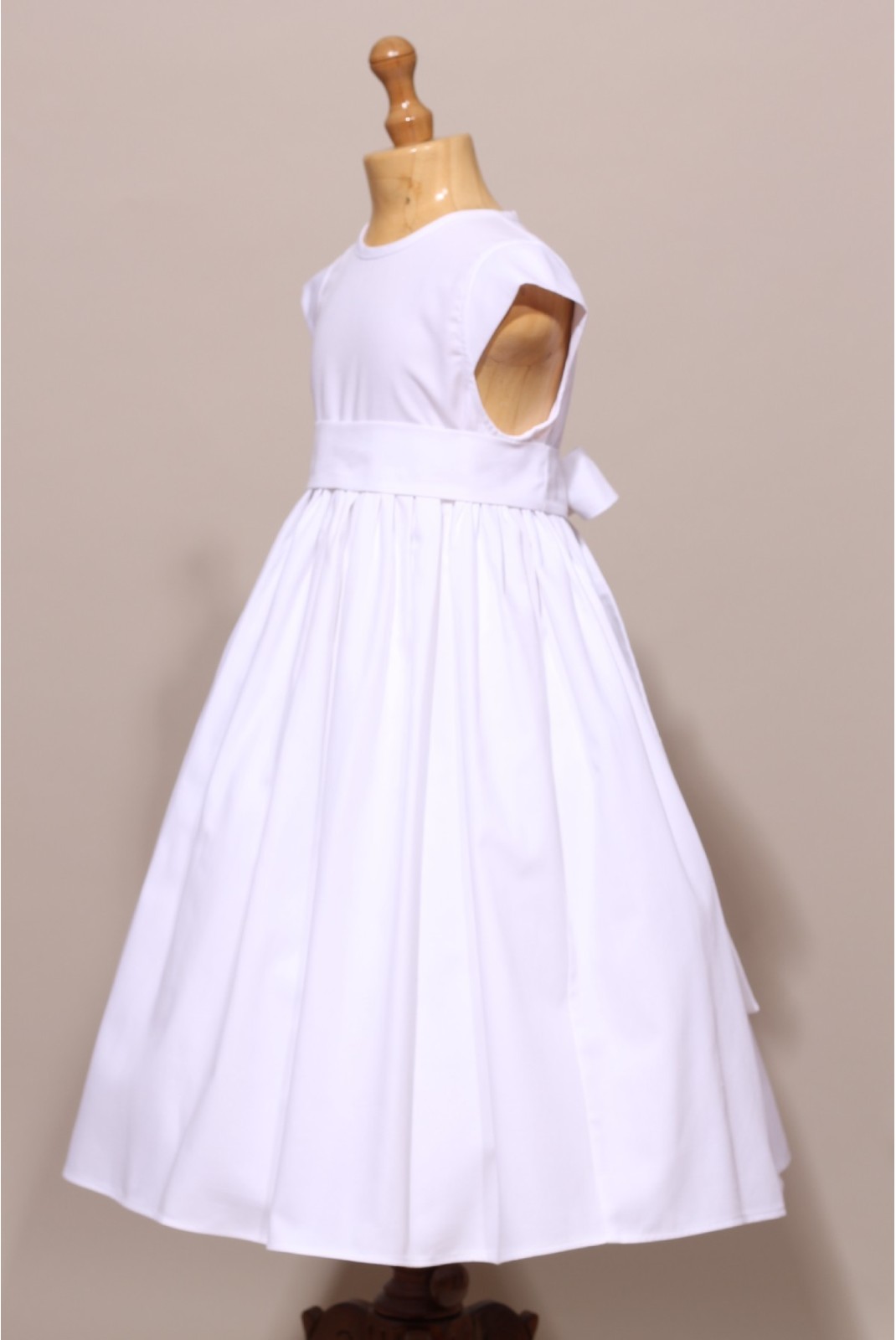 Robe de communion fille, robe blanche fille cortège