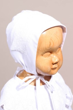Robe de baptême dentelle ancienne, robe de baptême longue chic