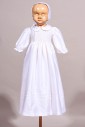 Robe de baptême en soie sauvage Constance
