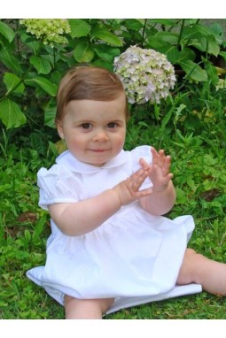 Tenue de baptême en coton été Paul