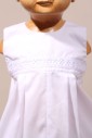 Salopette blanche bébé