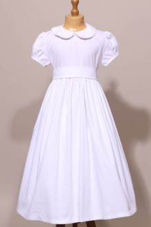 Robe de communion blanche classique