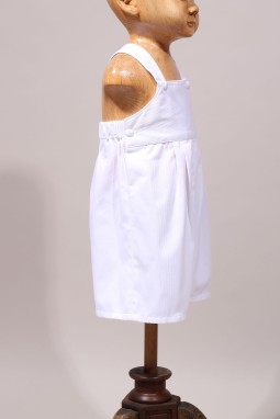 Salopette de baptême bébé