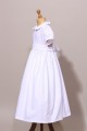 Robe de communion blanche classique