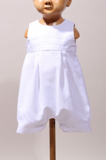 Barboteuse bapteme sales bebe garcon