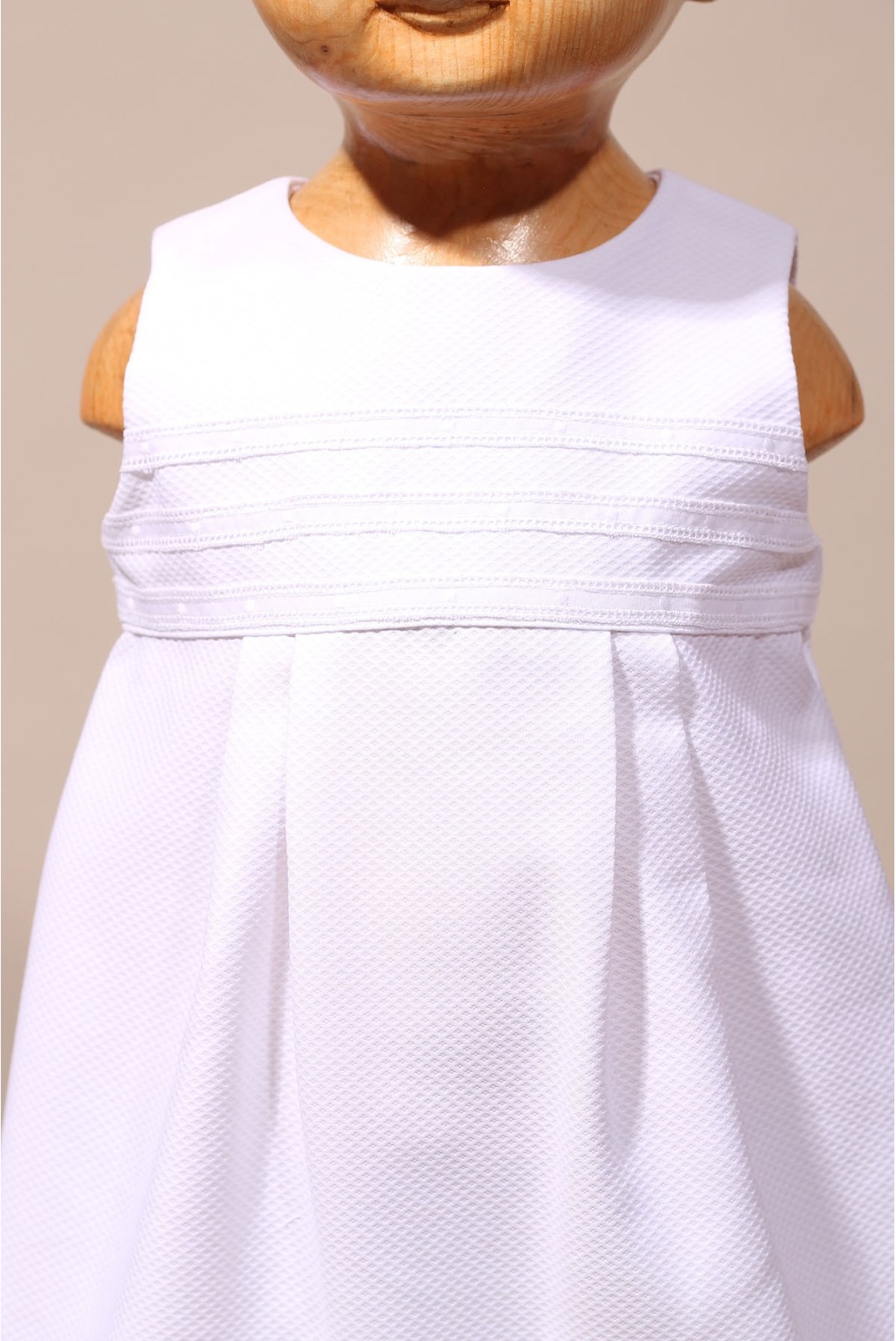 Barboteuse de baptême dentelle de Calais été Thomas- Place Dauphine