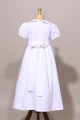 Robe de communion blanche classique