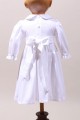 Robe hiver bébé blanche