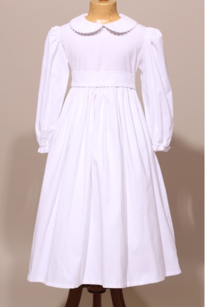 Robe de communion classique en velours, cérémonie d'hiver Robe de communion classique en velours, cérémonie d'hiver