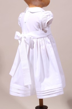 Robe blanche fille été