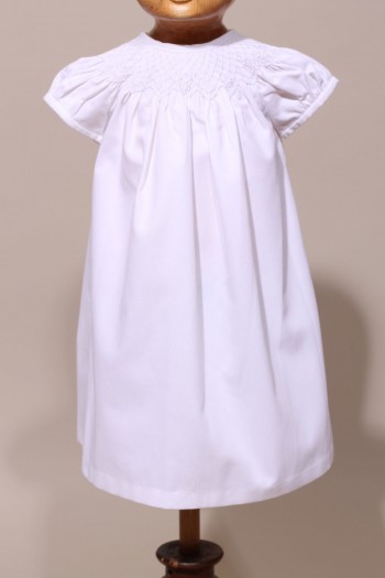 Robe blanche bapteme