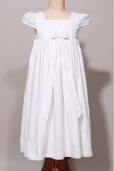Robe de cérémonie fille blanc cassé Robe de cérémonie fille blanc cassé