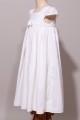 Robe de cérémonie fille blanc cassé