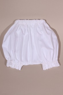 Culotte blanche bébé