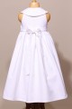 Robe de communion fille, robe de communion sans manches